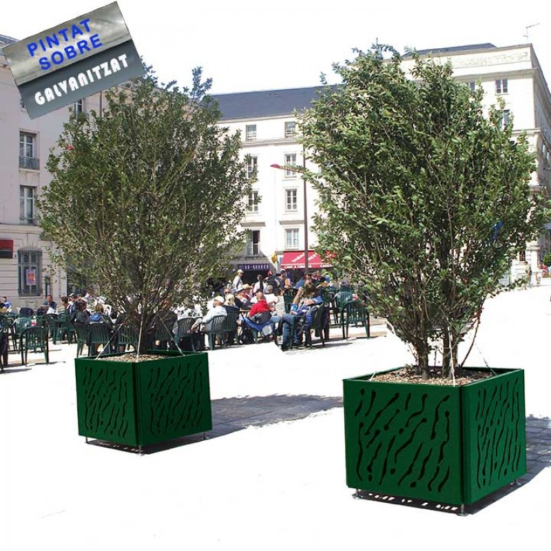 Jardinera per a palmeres Venècia acabat monocrom